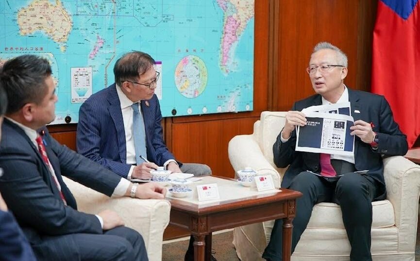 日立憲民主黨議員訪台 吳志中：共同守護民主繁榮
