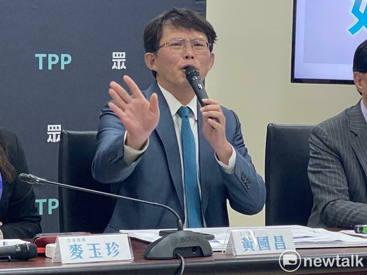 民眾黨團總召黃國昌。 圖：周煊惠／攝（資料照）