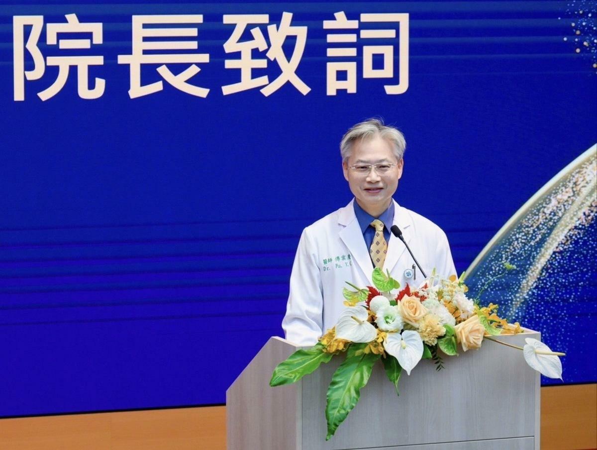 台中榮總新任院長傅雲慶。 圖：台中榮總/提供
