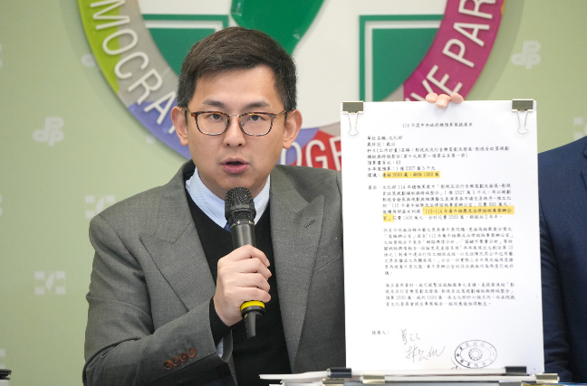 民進黨發言人卓冠廷。 圖：民進黨提供