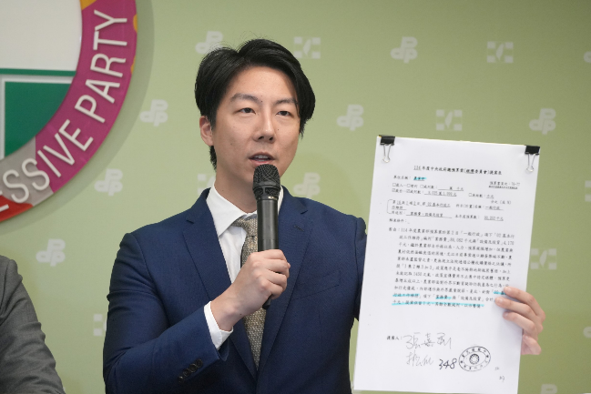 民進黨發言人吳崢。 圖：民進黨提供