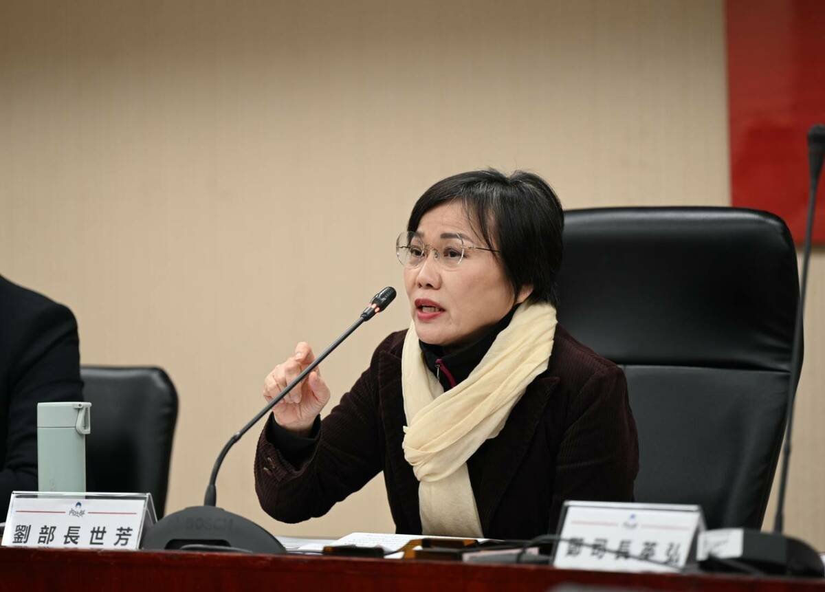 內政部長劉世芳。 圖：內政部提供