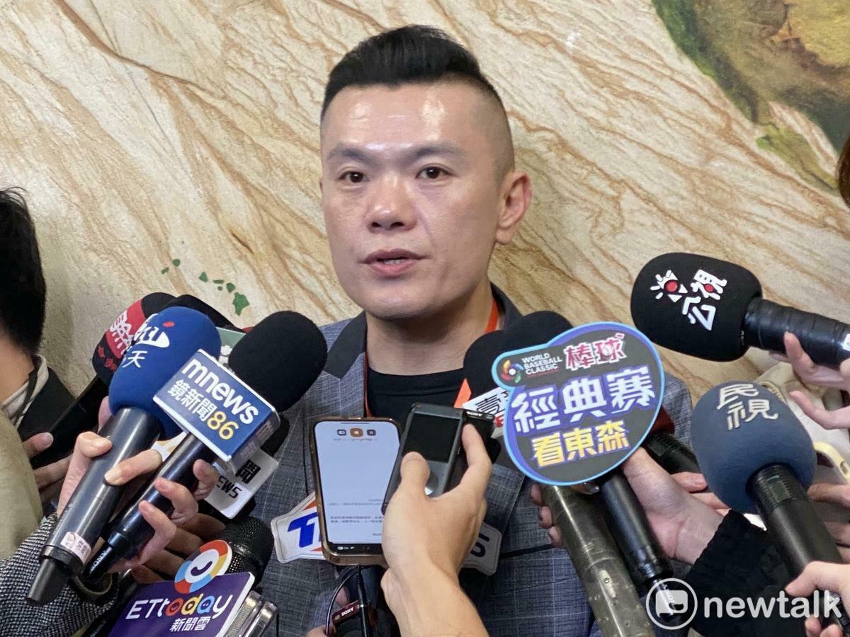 民眾黨中央委員江和樹。 圖：周煊惠 / 攝