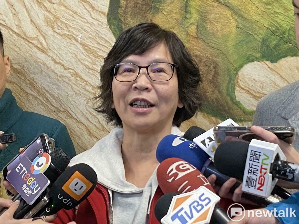 爭取民眾黨主席的前立委蔡壁如。 圖：周煊惠 / 攝（資料照）