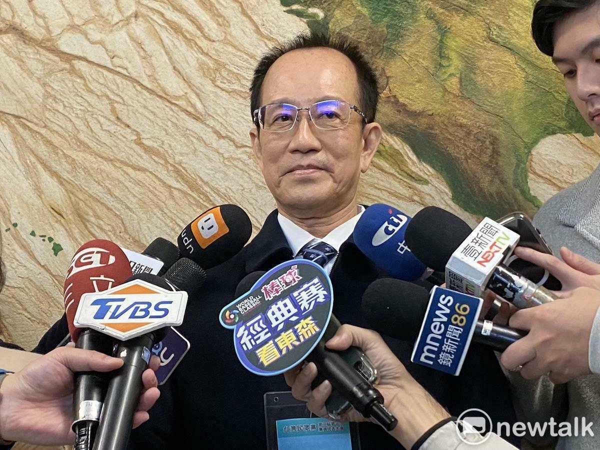 民眾黨中央委員、選委會主委林富男。 圖：周煊惠 / 攝