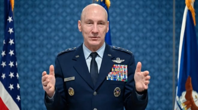 美國空軍參謀長大衛·W·阿爾文 ( David W. Alvin )。 圖 : 翻攝自US Air Force