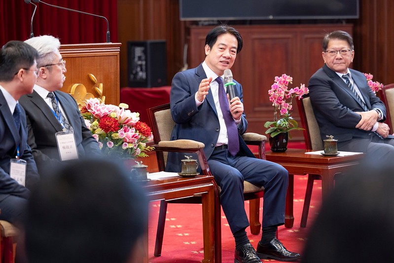 賴清德總統今（20）日接見「台灣臨床心理學會及臨床心理各界代表」。 圖：總統府提供