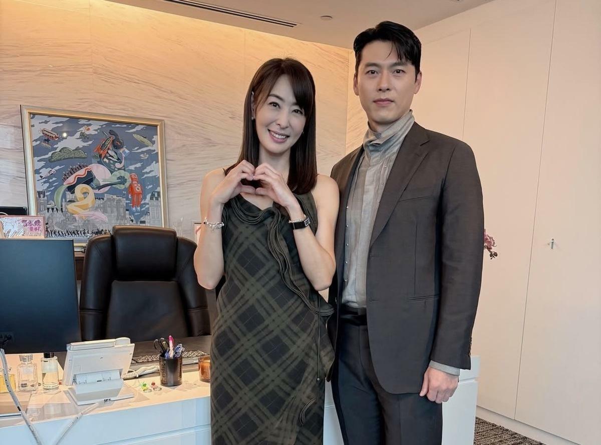 賈永婕邀請到男神玄彬造訪台北101。 圖：翻攝自賈永婕IG