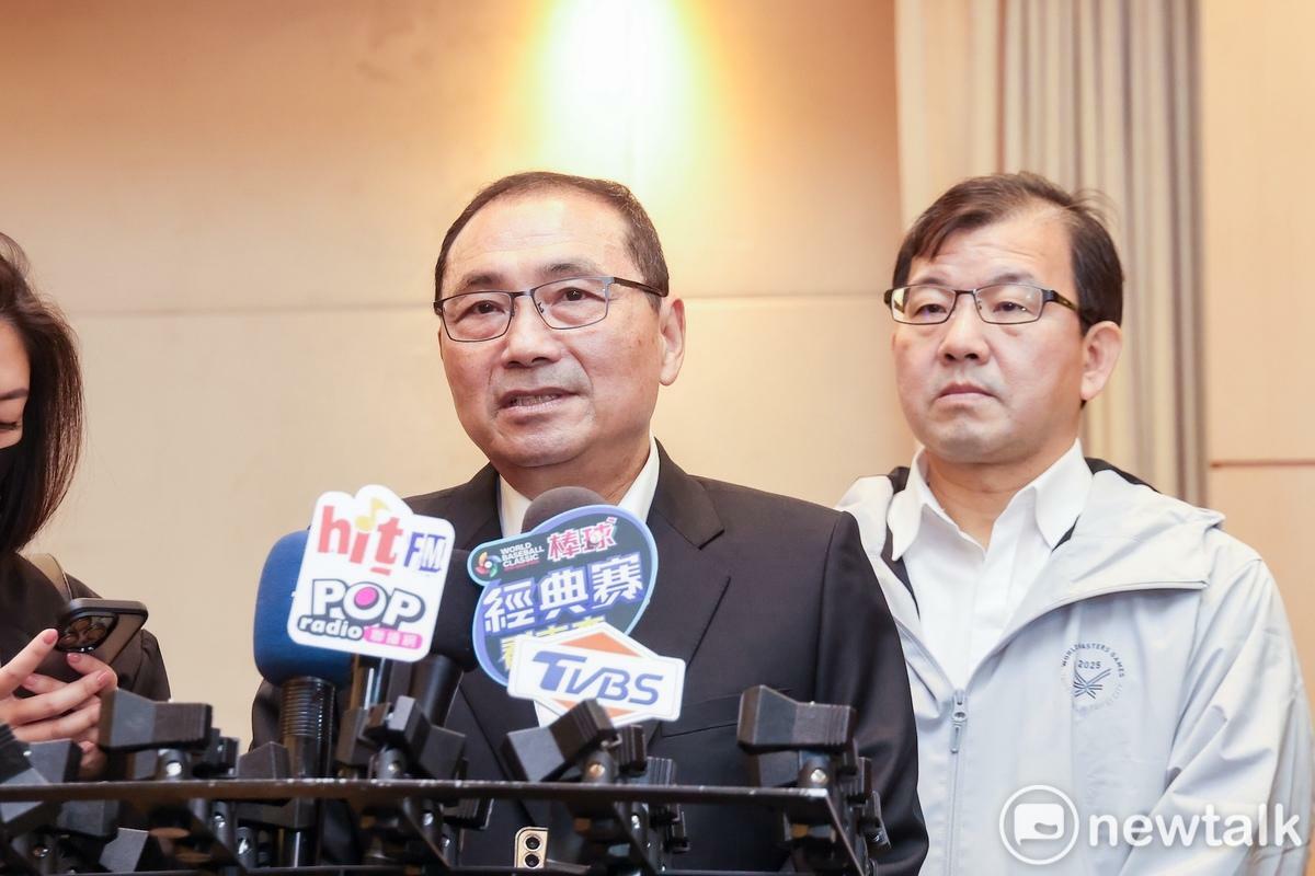 侯友宜表示，出借場地事宜，不該准就不會去准，不是因為特定人士就否定掉，市府都是一視同仁。 圖：林昀真/攝