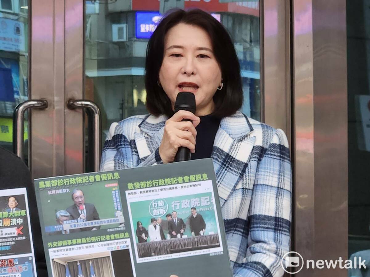 國民黨團書記長王鴻薇。 圖：黃建豪/攝（資料照）