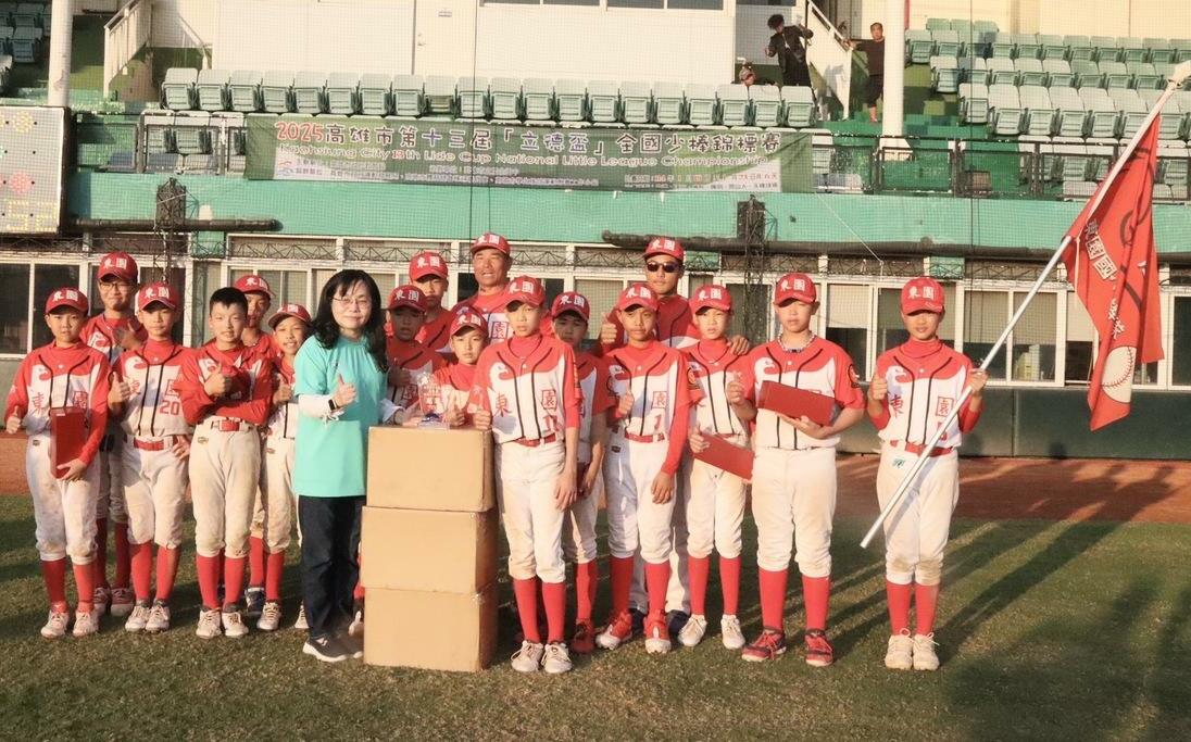第13屆立德盃少棒東園國小奪冠 韓國隊亞軍止步二連霸