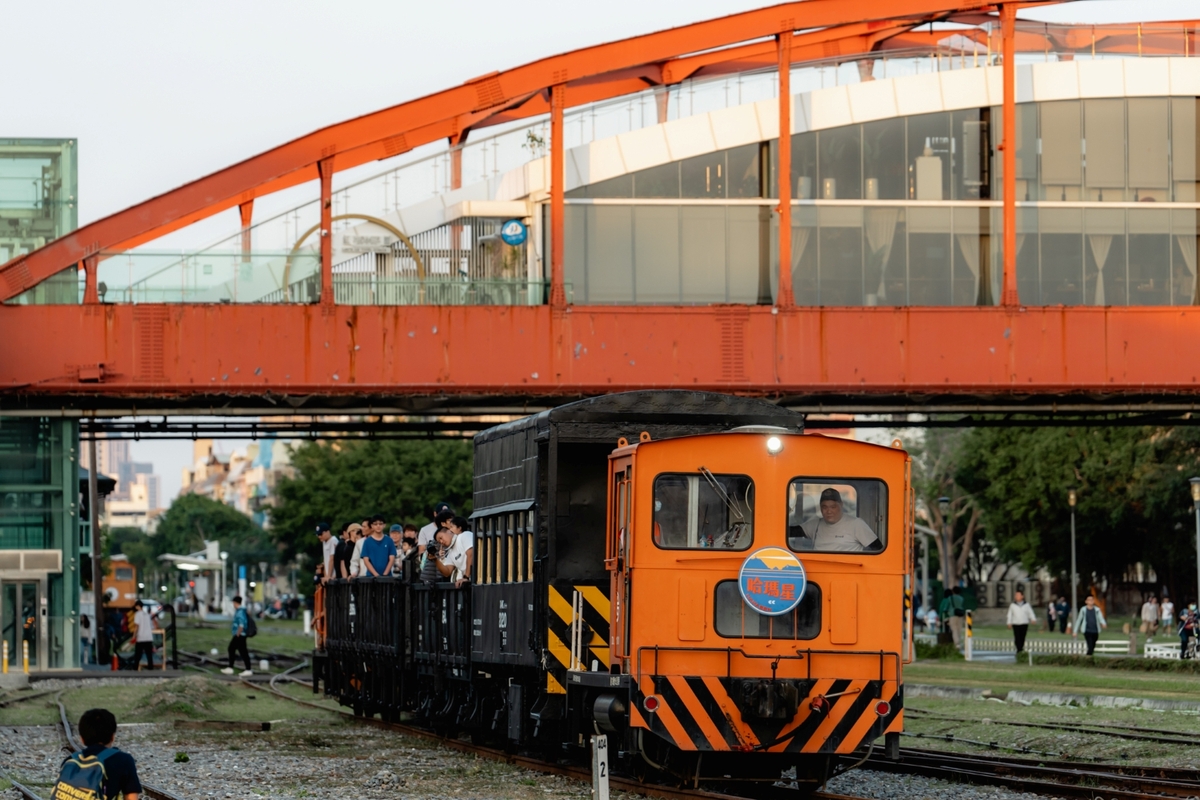哈瑪星號列車除夕全園區休館之外將每日發車。 圖：高雄市文化局提供