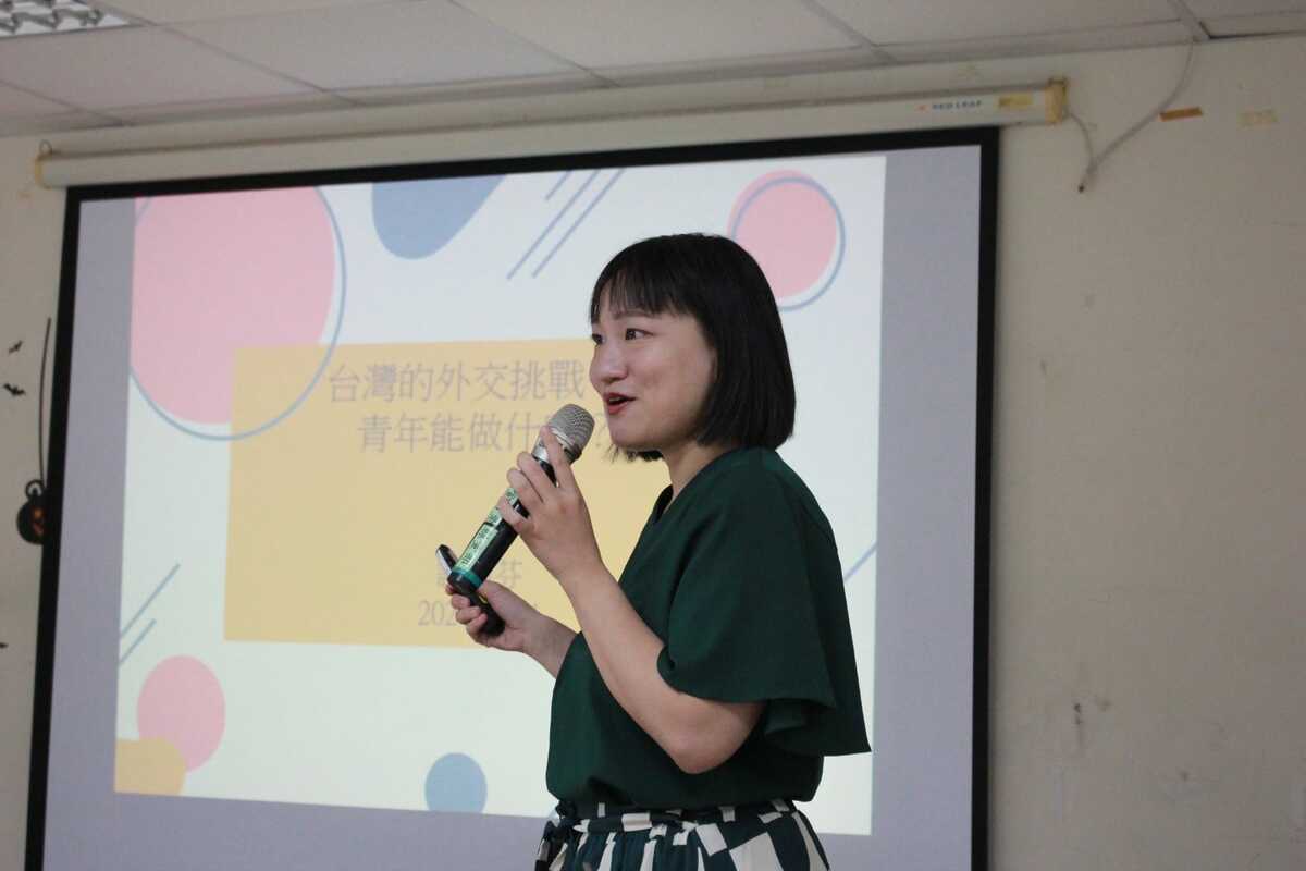 國合會副秘書長謝佩芬。 圖：翻攝自謝佩芬臉書