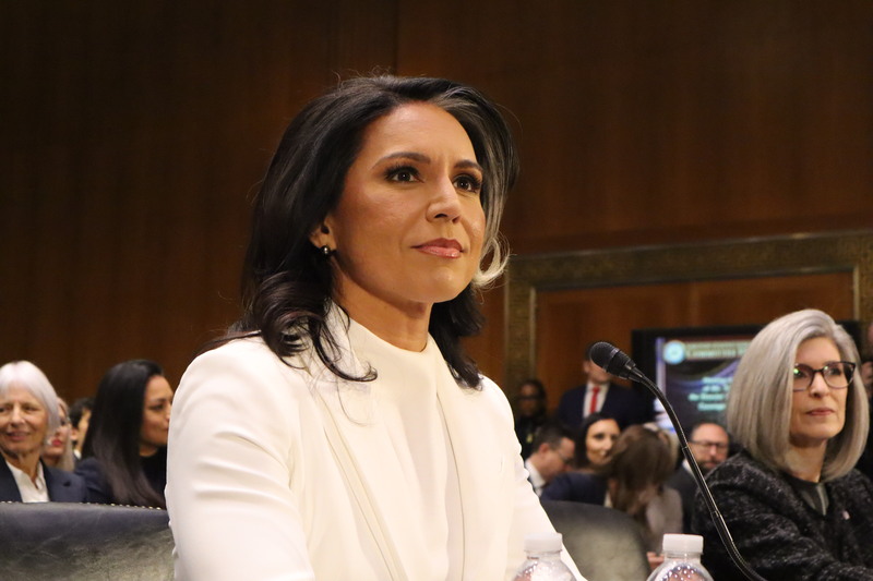 美國國家情報總監提名人加巴德（Tulsi Gabbard）。 圖 : 中央社/提供