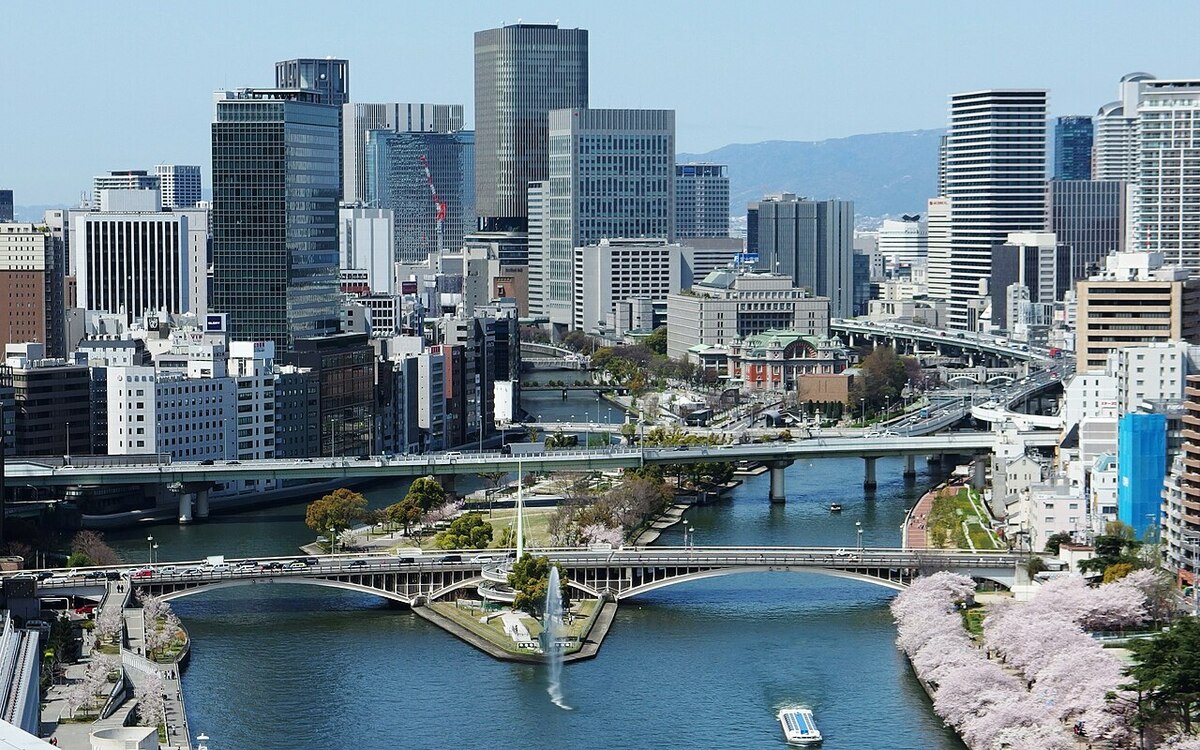 具備大阪城和日本環球影城的大阪市，也是外國遊客熱愛的地區。 圖：翻攝自維基百科