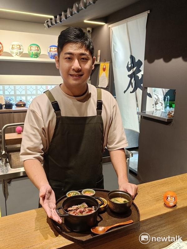 陳威呈有豐富的米其林餐廳經驗。 圖：唐復年/攝
