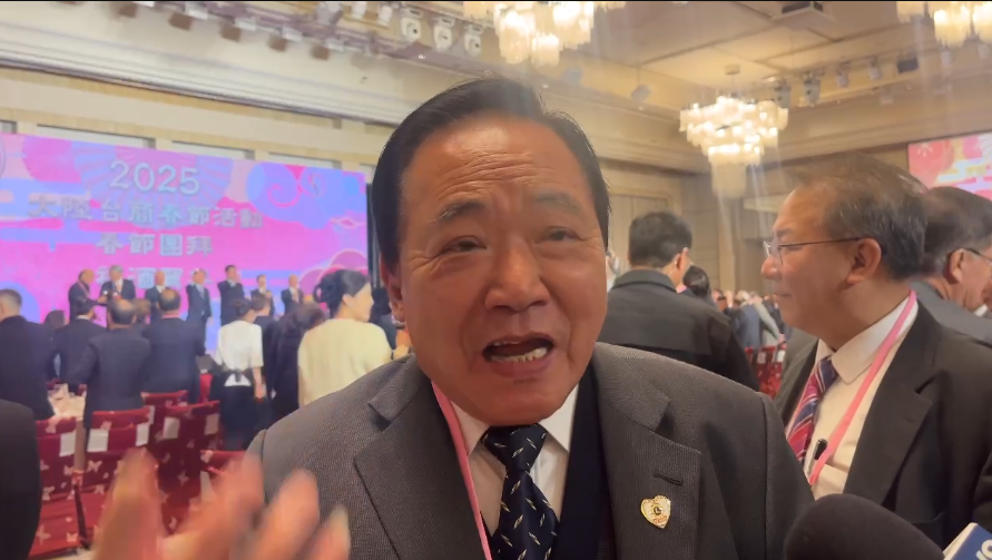 廈門台商協會副會長葉永松。 圖：翻攝畫面