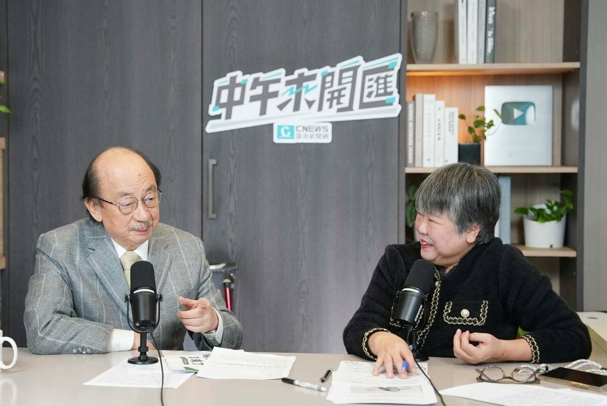 立法院民進黨團總召柯建銘今（3）日接受《CNEWS匯流新聞網》政論節目《中午來開匯》主持人黃光芹專訪。 圖:《中午來開匯》 提供