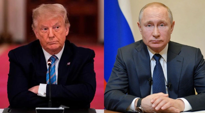 克里姆林宮本週曾指出，俄羅斯總統蒲亭（Vladimir Putin）與美國總統川普（Donald Trump）有可能在2月舉行面對面會談。 圖 : 翻攝自吳學蘭