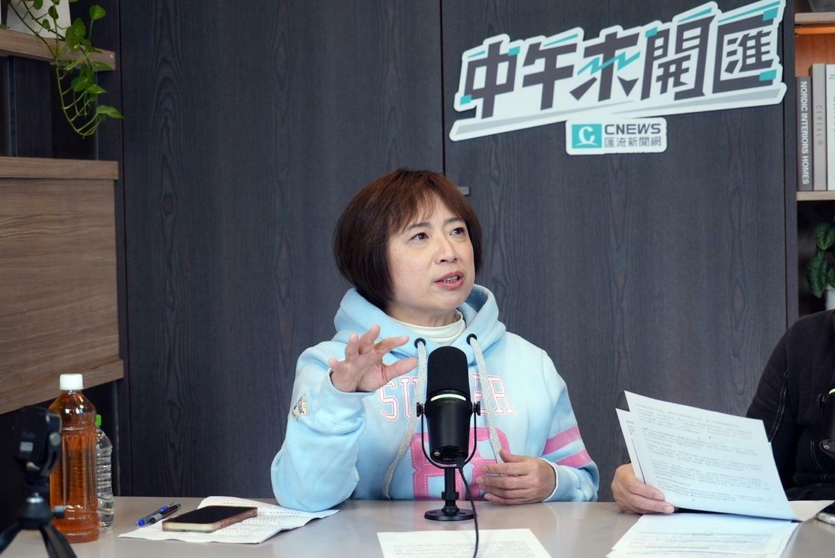 有意參選台中市長的民進黨立委何欣純今日接受媒體專訪。 圖：CNEWS匯流新聞網提供