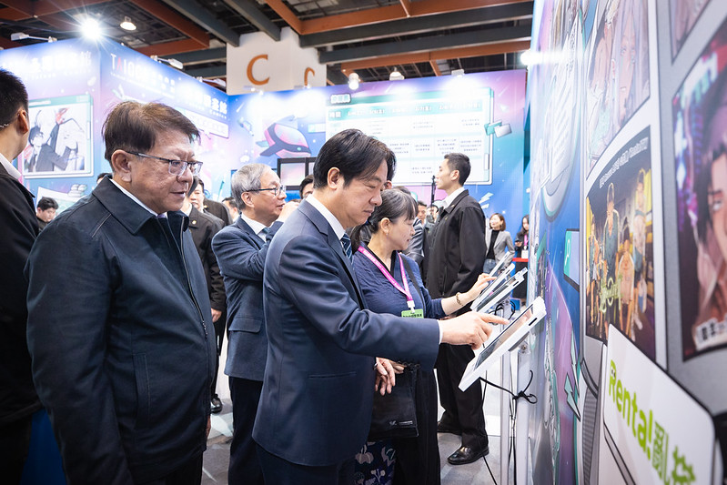 賴清德總統今（4）日出席「2025台北國際書展」開幕典禮。 圖：總統府提供