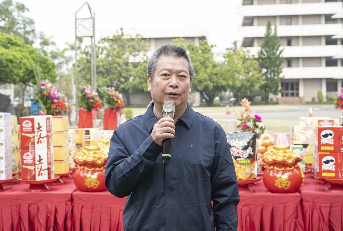 陳春生期盼公司各級主管適時宣導公司政策方向，也提醒同仁務必重視工安。 圖：中鋼提供