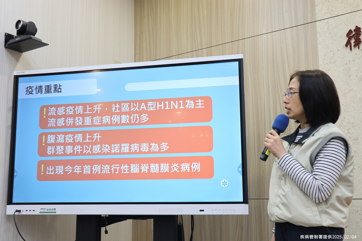 管署今(4)日公布，上週腹瀉門急診就診人次累計14萬6851人，預估本週將進一步上升。 圖：疾管署 / 提供