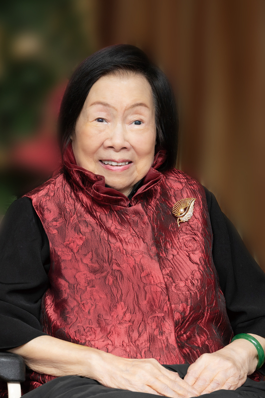 台泥公司榮譽董事長辜振甫夫人、婦聯會前主任委員辜嚴倬雲辜嚴倬雲於2月4日安詳辭世，享壽105歲。 圖: 雲朗觀光/提供