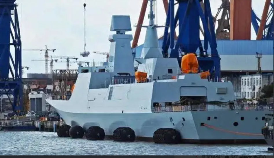 中國海軍的護衛艦規模已是全球第一。圖為中國新型護衛艦。 圖：翻攝自海事先鋒