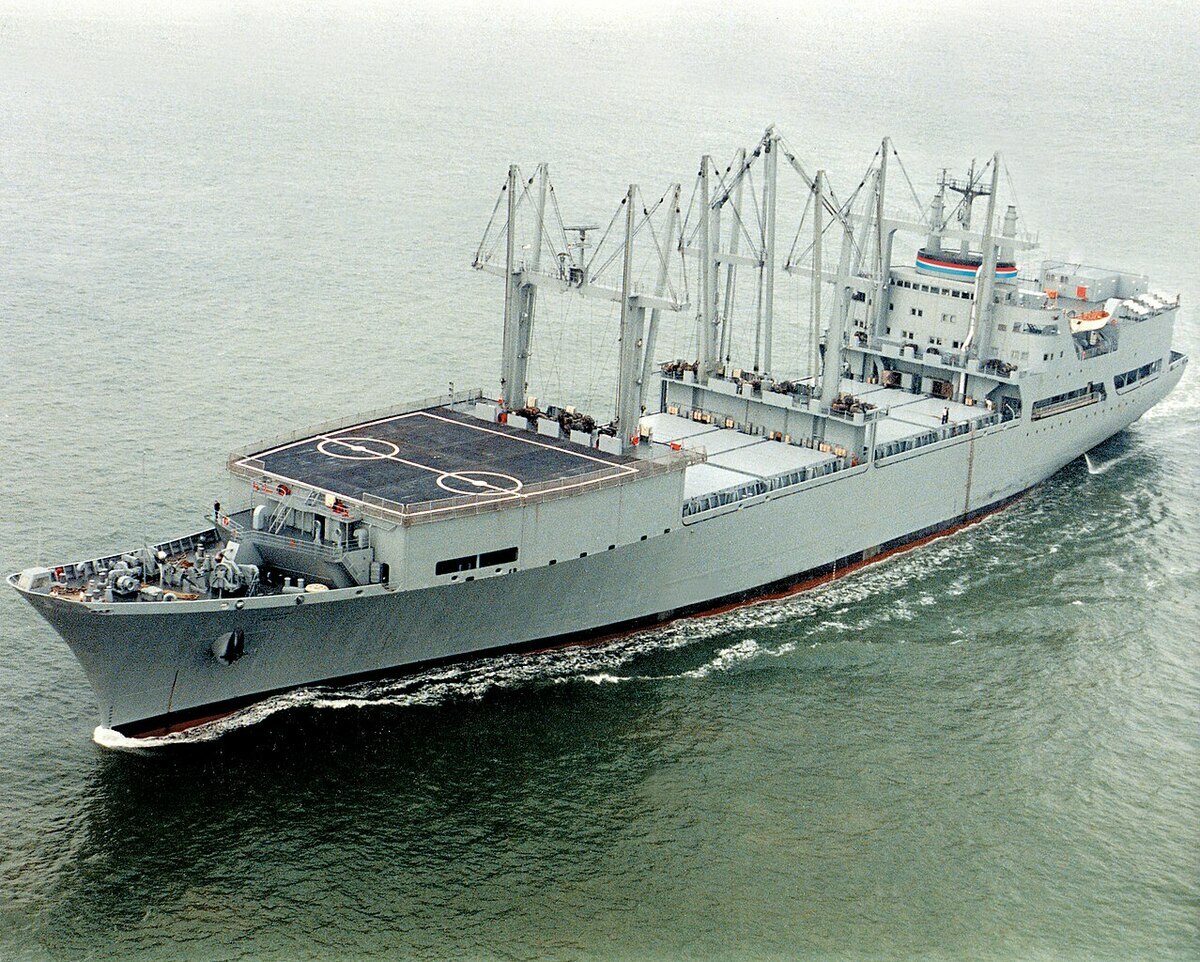 美國海軍航空後勤支援艦萊特號(T-AVB-3)。 圖：翻攝US NAVY(資料照片)