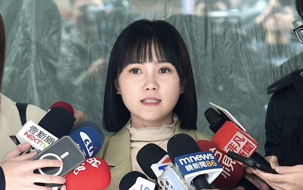 吳怡宣表示，鍾小平一直都是造謠源頭，希望法院給予應有的懲罰。 圖：民眾黨/提供