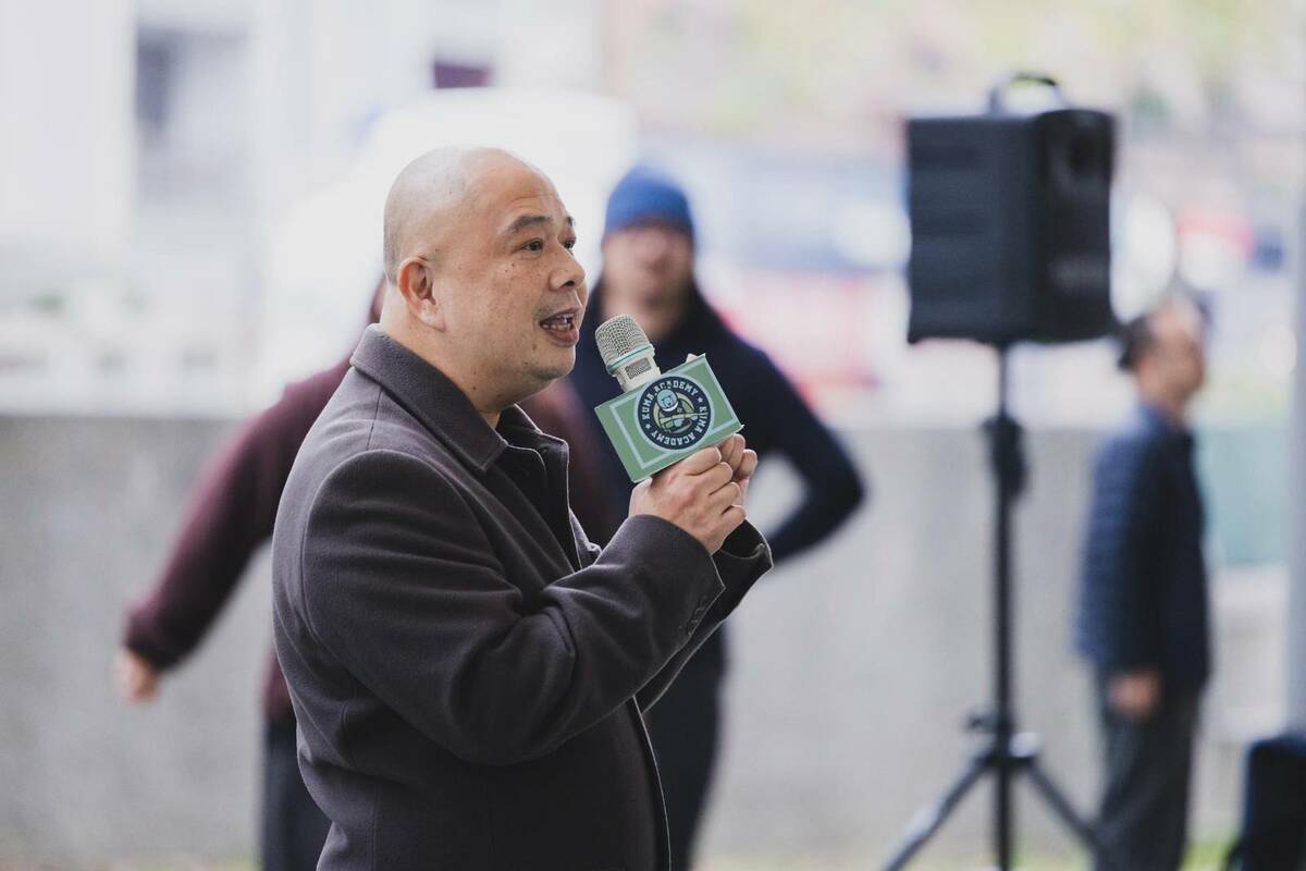 黑熊學院執行長朱福銘接受新頭殼專訪，吐露一年來遭抹黑的感想，並對新一年的期許。 圖：黑熊學院提供（資料照）