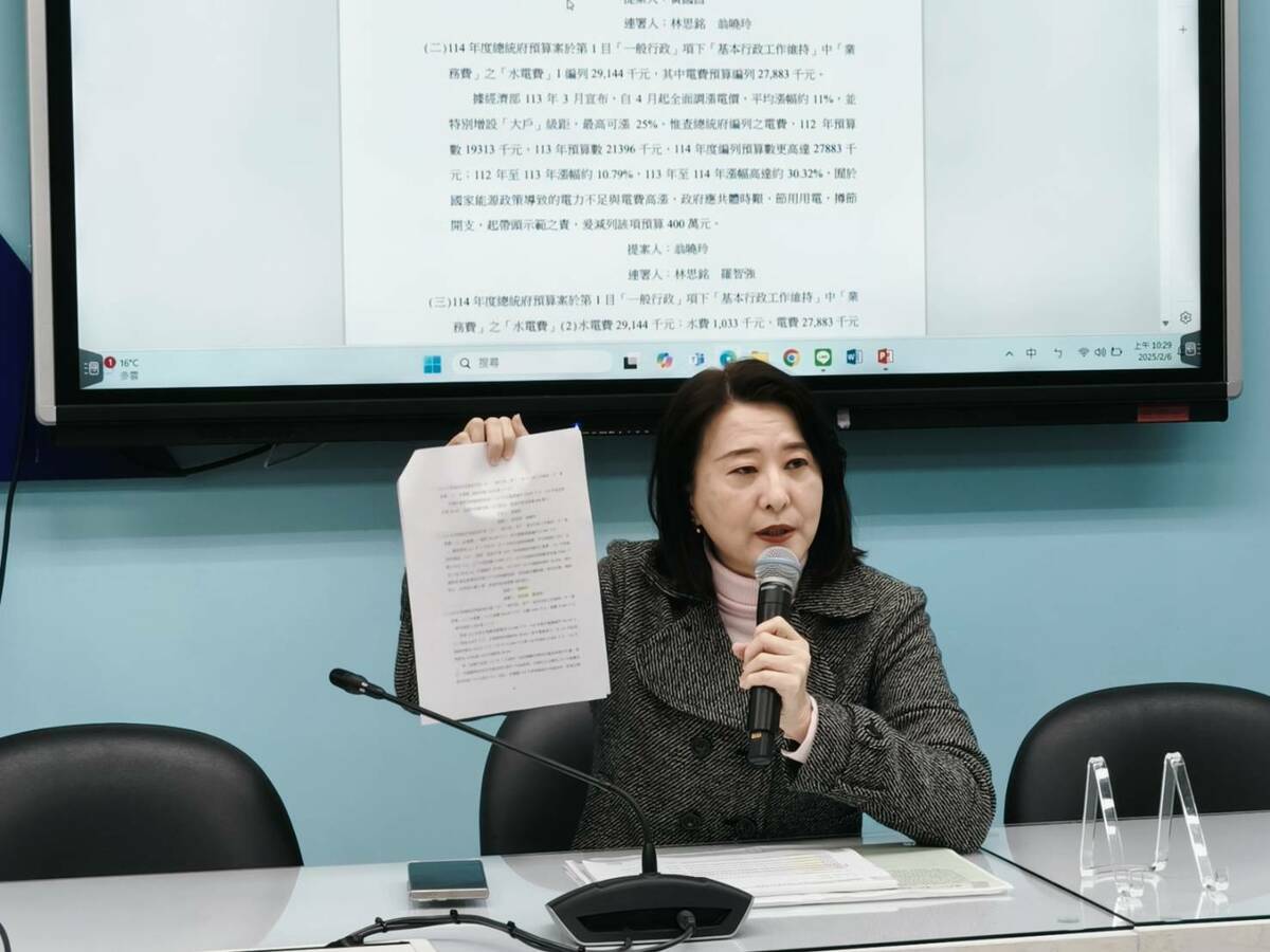 國民黨團書記長王鴻薇召開記者會，抨擊民進黨團書記長陳培瑜刻意製造謠言。 資料照片：國民黨立法院黨團/提供