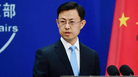 中國外交部發言人郭嘉昆。(資料照) 圖 : 翻攝自環球網