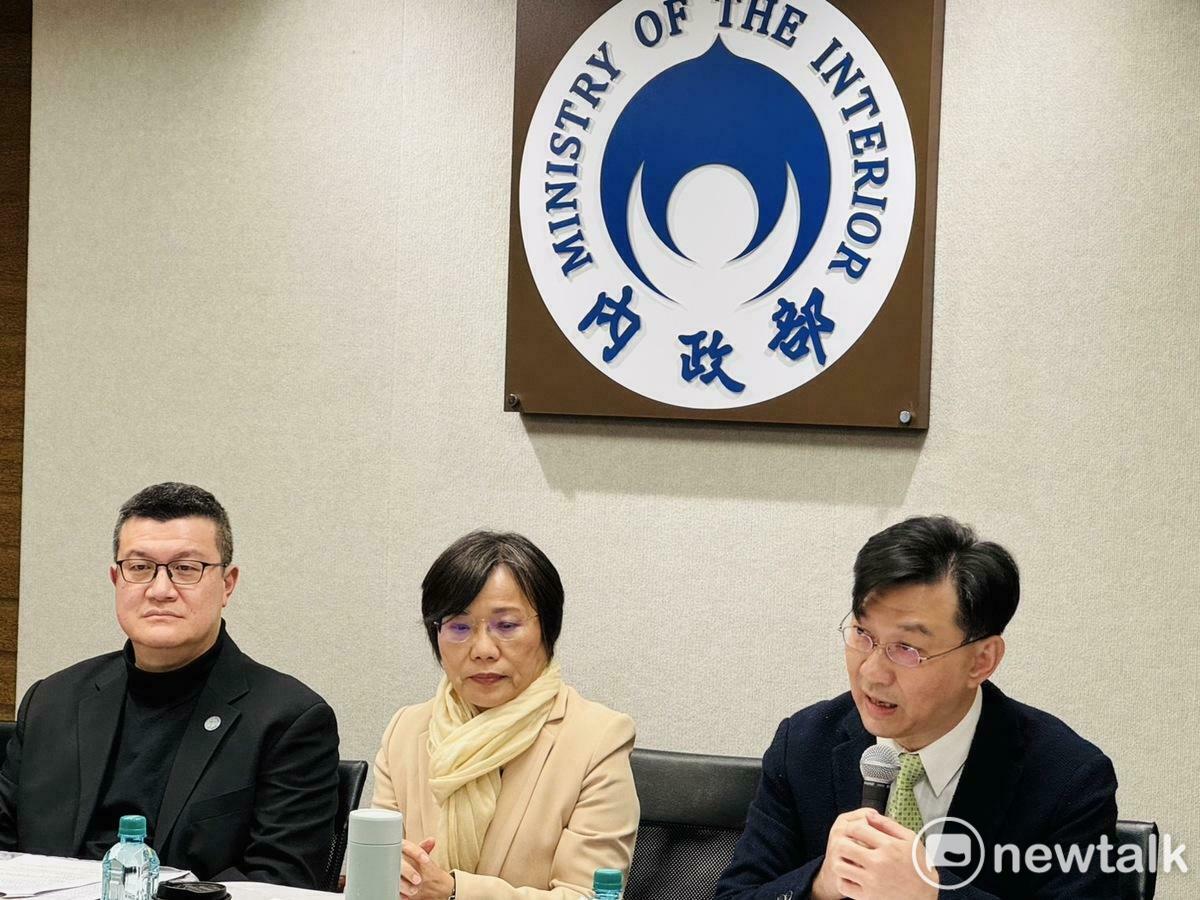 內政部今（6）日舉行114年新春記者會說明新年度重要政策「老屋延壽計畫(草案)」。 圖：謝莉慧/攝