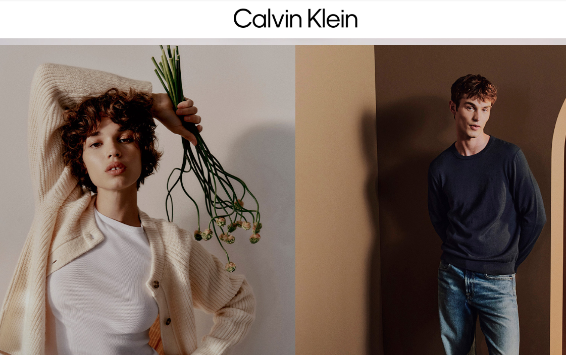《CNBC》報導，全球知名服飾品牌Calvin Klein正陷入了川普2.0的中美貿易戰火中。 圖: 取自CK品牌網站