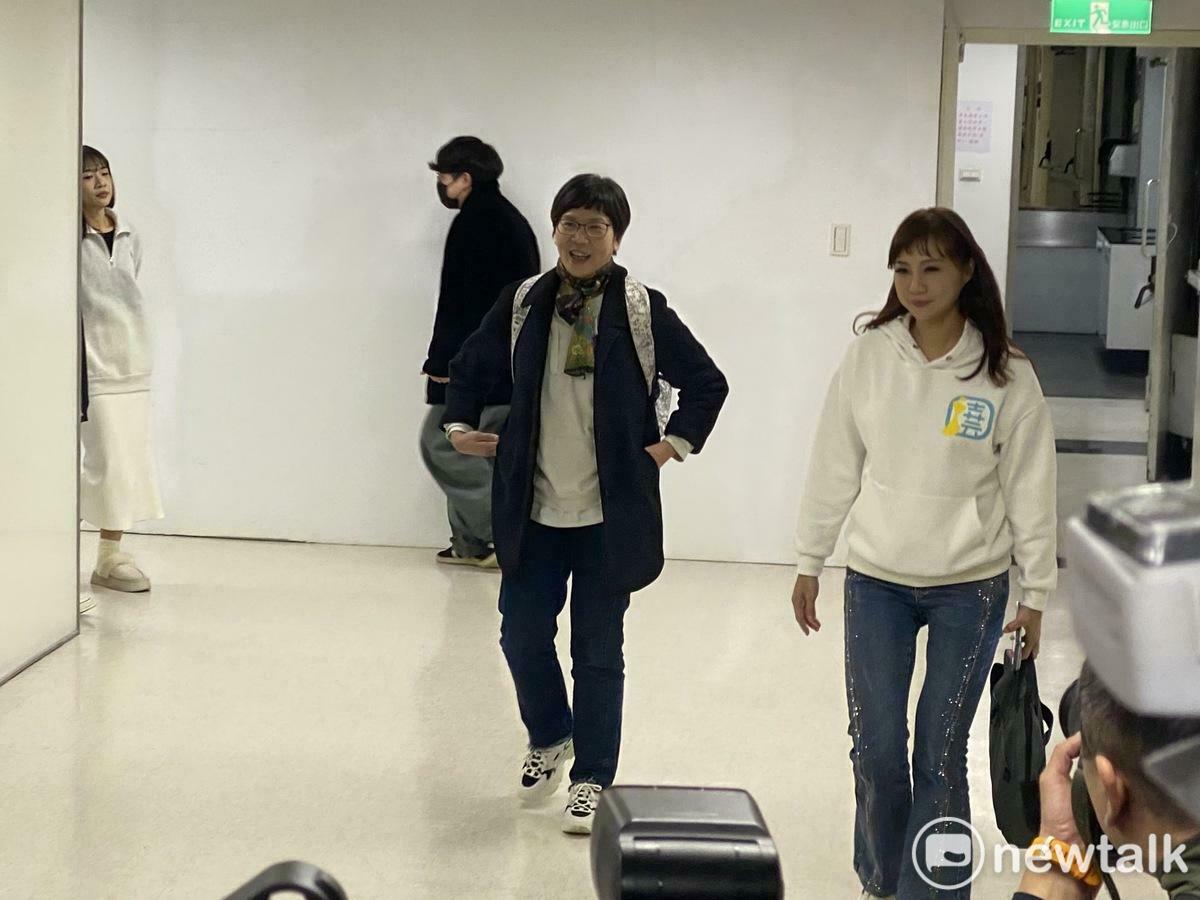 爭取民眾黨主席補選的前立委蔡壁如。 圖：周煊惠 / 攝