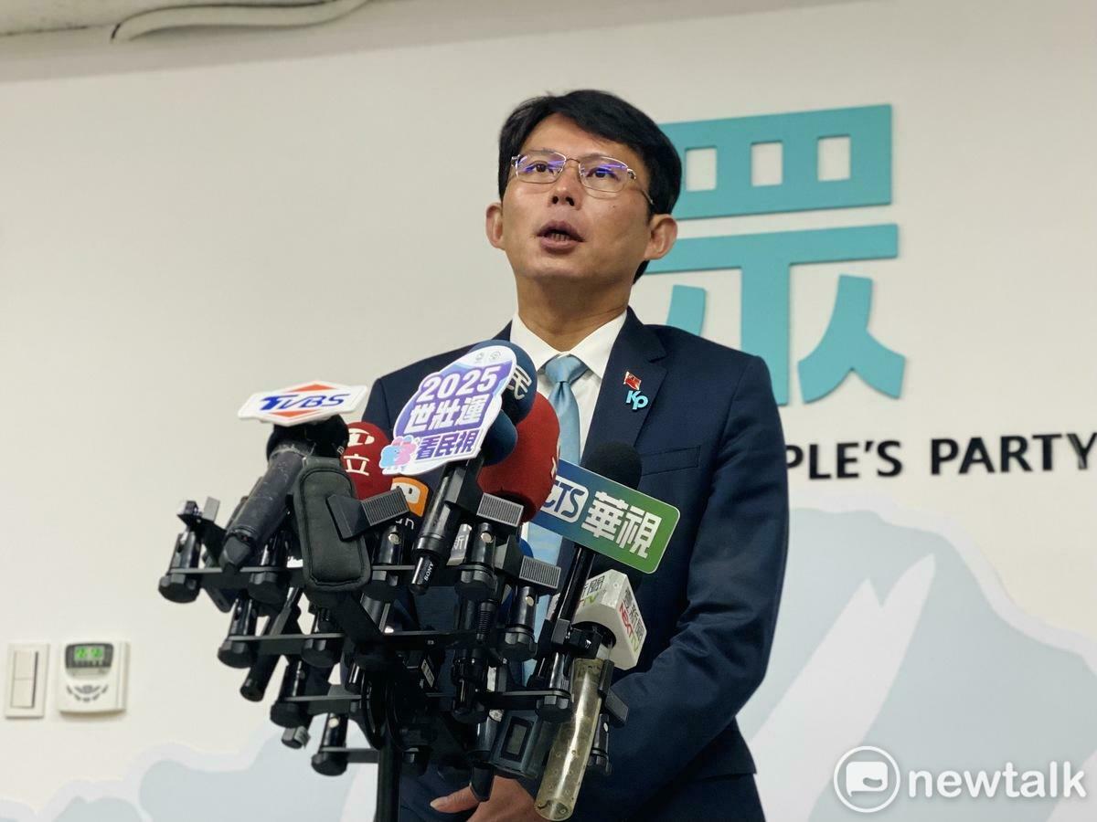 民眾黨主席兼黨團總召黃國昌。 圖：周煊惠／攝（資料照）