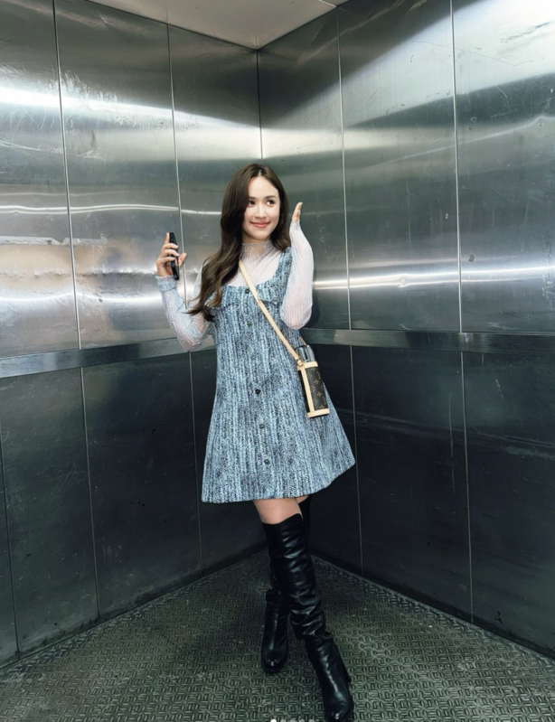 《小姐不熙娣》由Sandy（吳姍儒）代班主持，但她的代班卻引來不少外界的討論和質疑。 圖：攝自IG／sandywis