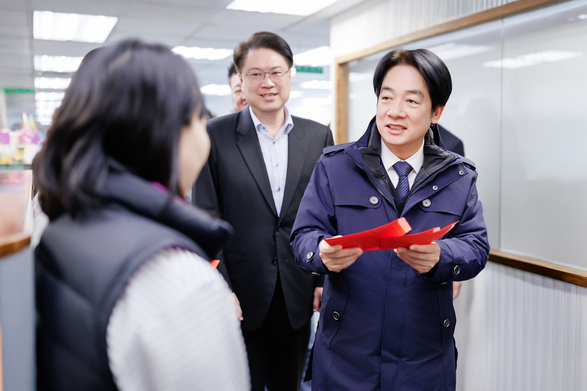 各界關注民進黨主席賴清德、秘書長林右昌對於大罷免藍委的態度。 圖：民進黨提供
