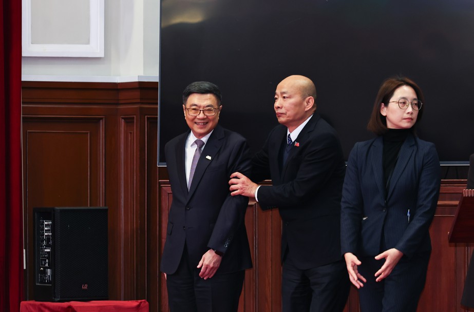 韓國瑜希望行政院不要對總預算案提出覆議，卓榮泰希望立法院能思考全盤妥適的處理方式。 圖：中央社提供（資料照）