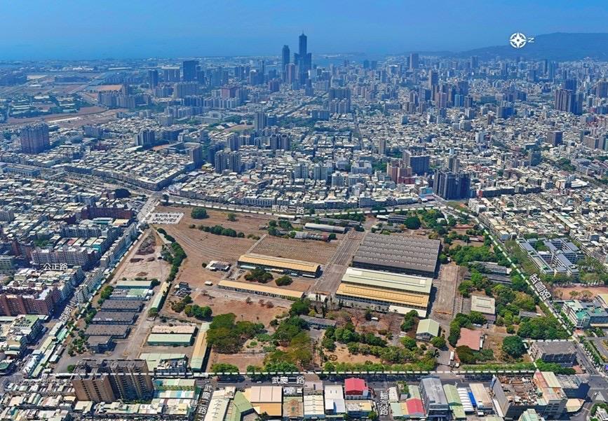 台鐵高雄機廠都市計畫變更案獲內政部都委會審議通過。 圖：高雄市都發局提供