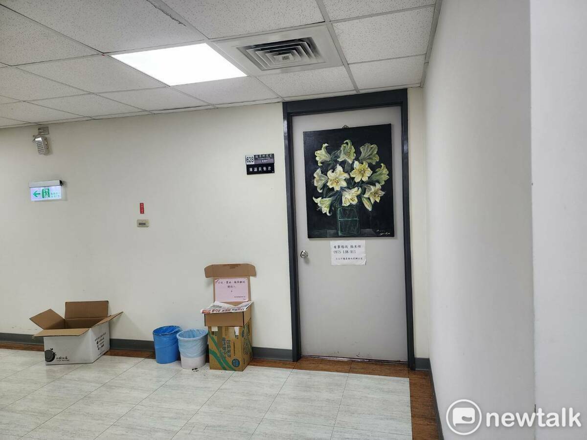 民進黨台北市議員陳怡君議員辦公室。 圖：周煊惠 / 攝