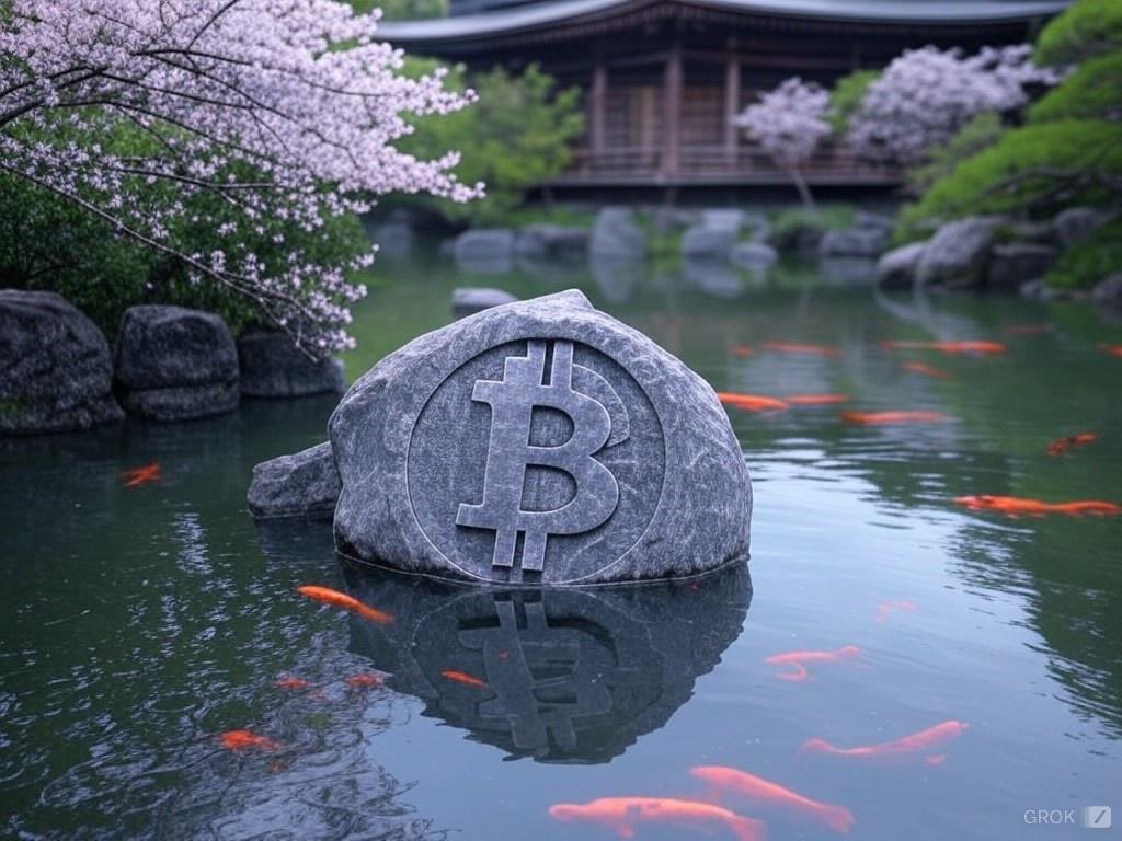 日本上市企業 Metaplanet 在過去一年內股價飆升約 4800%，成為同期日本股市漲幅最大的公司。 圖:翻攝自X帳號@Metaplanet_JP