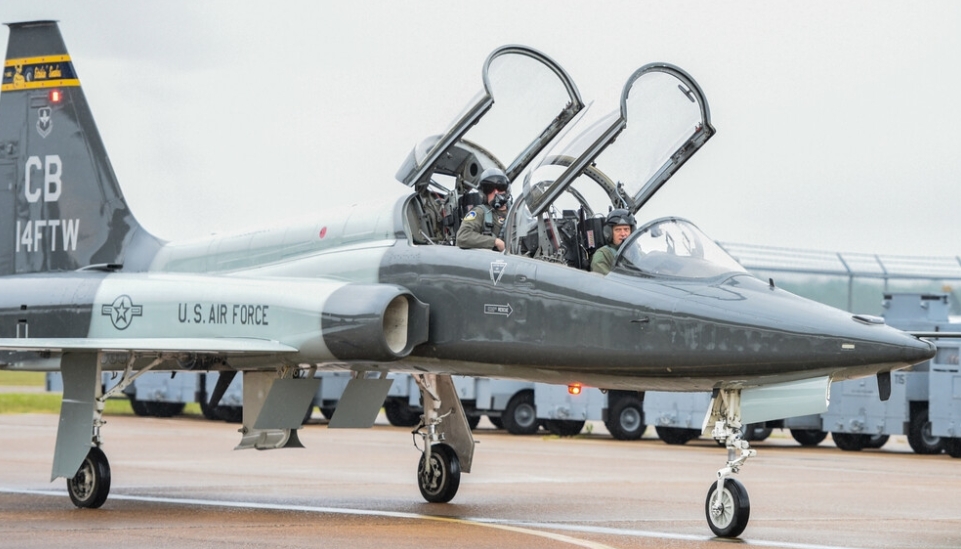 美軍T-38 「鷹爪」戰機。 圖 : 翻攝自US AirForce