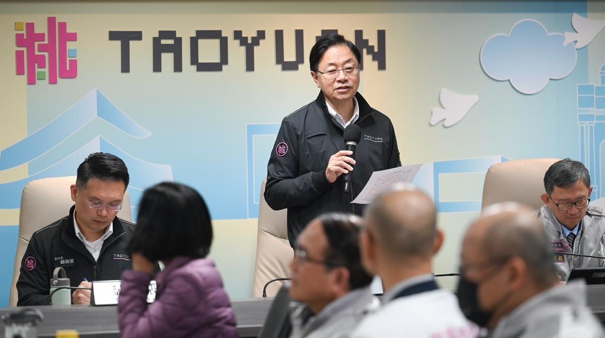 張善政透露桃園首間市立醫院確定設於八德霄裡公園，預計2033年底開始營運。 圖：桃園市政府/提供