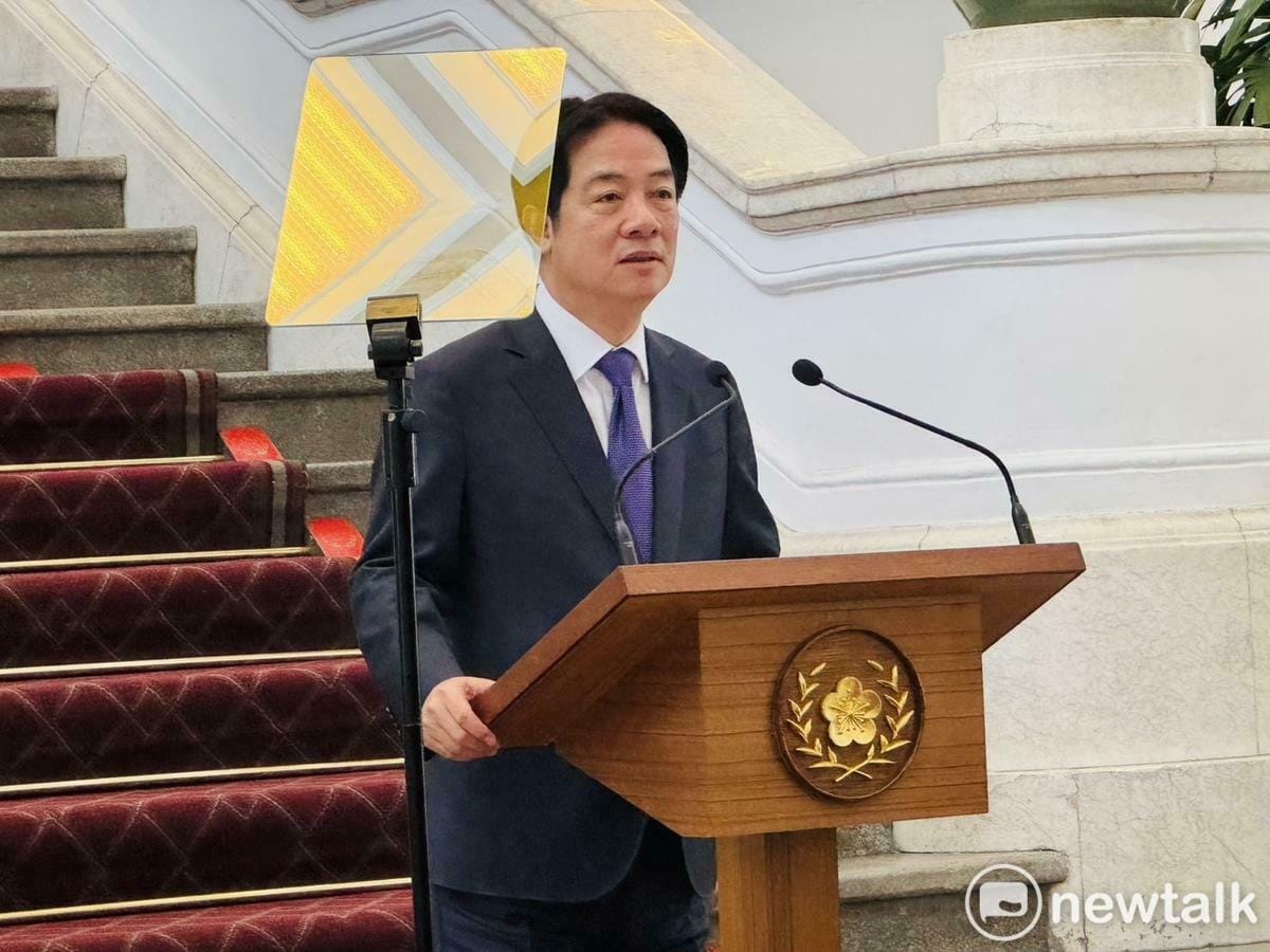 賴清德總統今（14）天說，站在第一島鏈及民主世界對抗威權的前線，台灣願意也將持續和美國在各層面的合作，台灣和華府之間互信和緊密合作將會穩定持續，國人可以放心。 圖：謝莉慧/攝