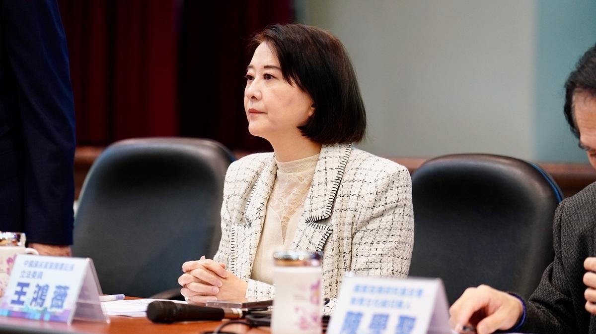 國民黨立法院團書記長王鴻薇。 圖：國家政策研究基金會/提供