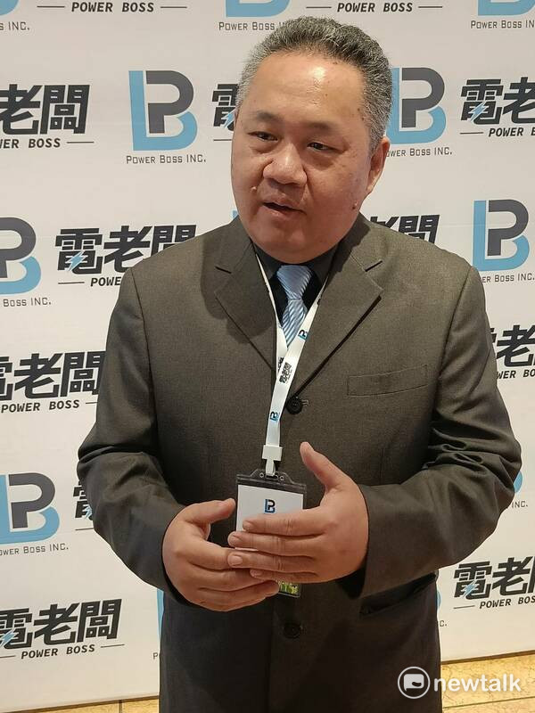 電老闆董事長林益民。 圖：唐復年/攝