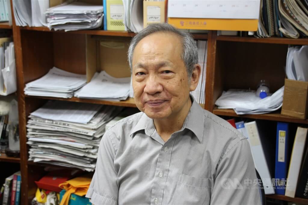 台灣智庫榮譽董事長陳博志。 圖：中央社提供